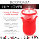 Lily Lover Sucking and Vibrating Clitoral  Stimulator- Red Image
