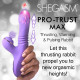 Pro-Thrust Max 14x Thrusting and Pulsing Silicone  Rabbit - Purple Image