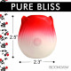 Pulsing Petals Throbbing Rose Stimulator - Red Image