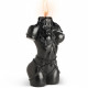 Bound Goddess Drip Candle - Black Image