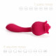 Rhea - the Rose Clit Licking Tongue Vibrator and G Spot Massager - Pink Image