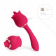 Rhea - the Rose Clit Licking Tongue Vibrator and G Spot Massager - Pink Image