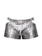 s'naked Pouch Short - Large - Silver/black Image