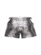 s'naked Pouch Short - Large - Silver/black Image