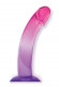 Shades, 8.25" Smoothie Jelly Tpr Gradient Dong - Purple and Pink Image