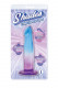 Shades, 6.25" G-Spot Jelly Tpr Gradient Dong - Blue and Purple Image