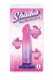 Shades, 6.25" G-Spot Jelly Tpr Gradient Dong - Pink and Purple Image