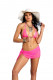 3 Pc Swimwear - One Size - Neon Pink Image