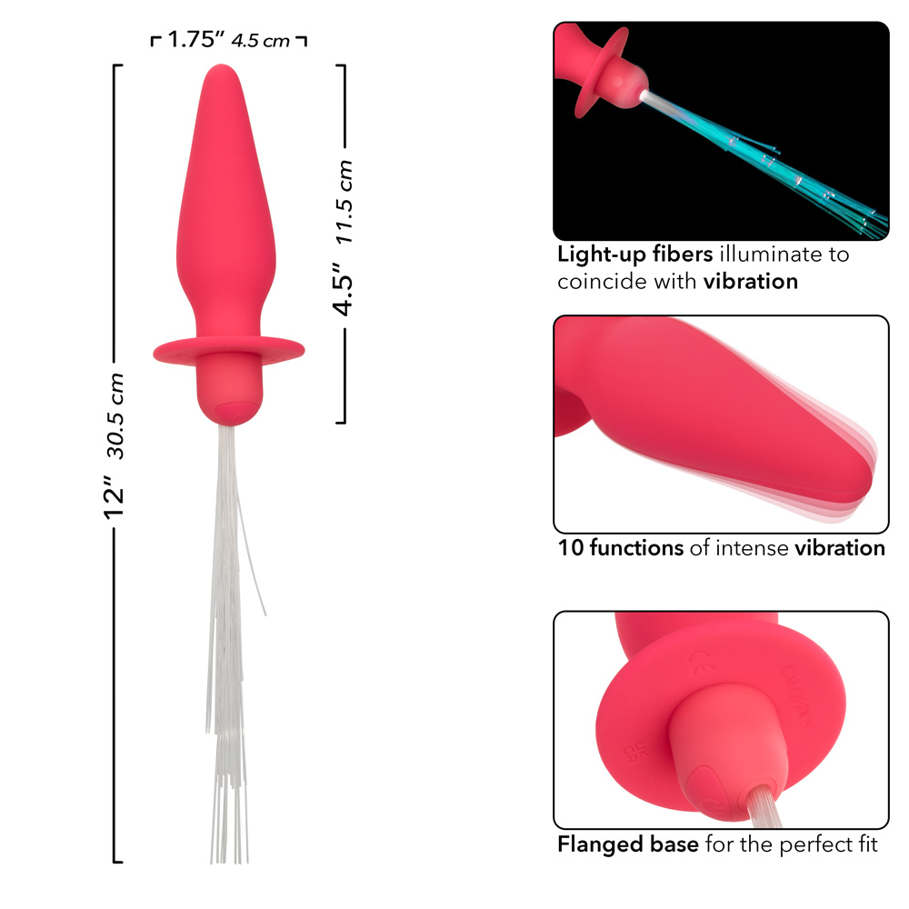 Calexotics Southern Lights Vibrating Light-Up Anal Probe Hp-Se2655103