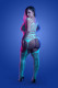 Timelapse Bodystocking - Queen - White/blue Image