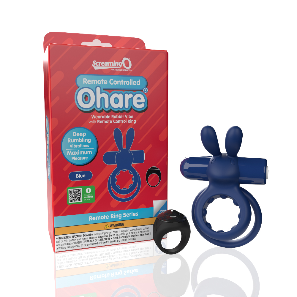 Screaming O Ohare Remote Controlled Rabbit Vibrating Ring So-Archar-Bu