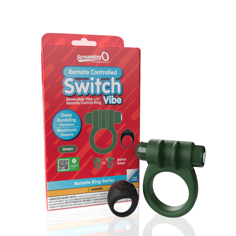 Screaming O Remote Controlled Switch Vibrating Ring So-Arcsw-Gn
