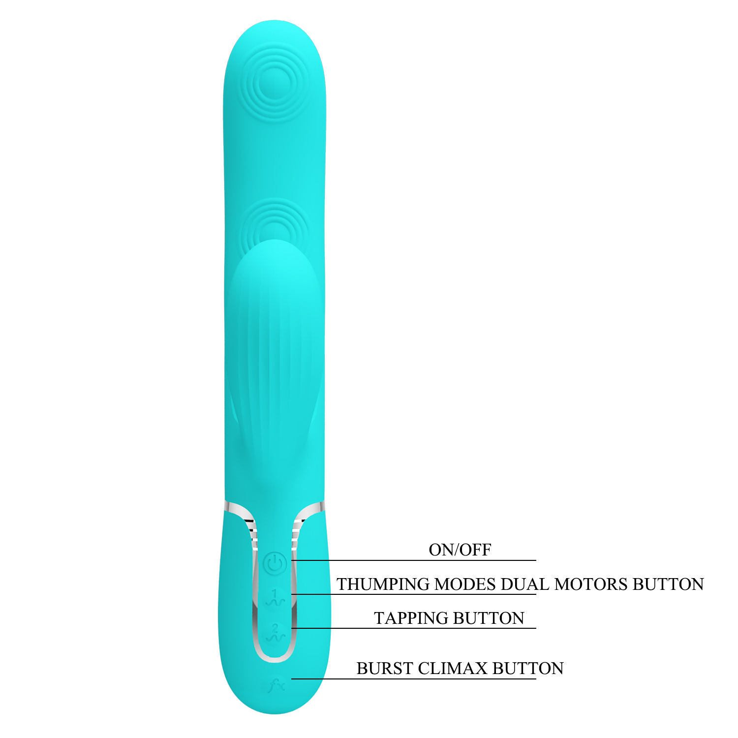 Pretty Love Perdita Twinkled Tenderness Rabbit Vibrator Bw-500015
