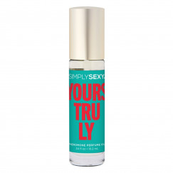 Simply Sexy Pheromone Perfume Oil Yours Truly Roll on .34 Oz Tester - Minimum Purchase Required