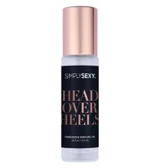 Simply Sexy Head Over Heels - Pheromone Perfume Oil Roll on - .34oz | 10.2ml - Tester - Minimum Purchase Requ