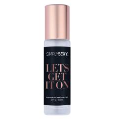 Simply Sexy Let’s Get It on - Pheromone Perfume Oil Roll on - .34oz | 10.2ml - Tester - Minimum Purchase Requ
