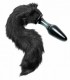 Midnight Fox Glass Plug With Tail Image