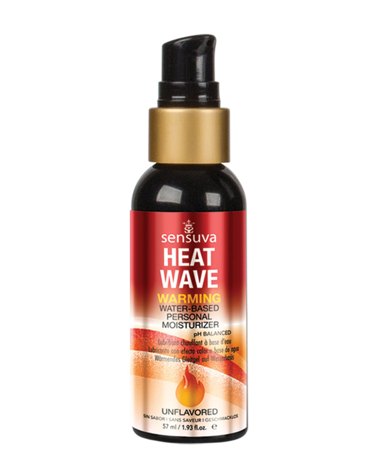 Heat Wave Natural Water-Based Warming Lubricant 2oz