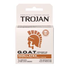 Trojan Goat Non-Latex Condoms 3 Pack