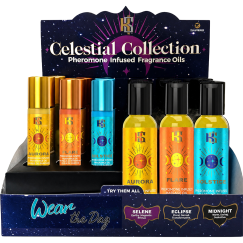Wear the Day Pheromone Prepack Display 12 Roll Ons and 12 Massage Oils