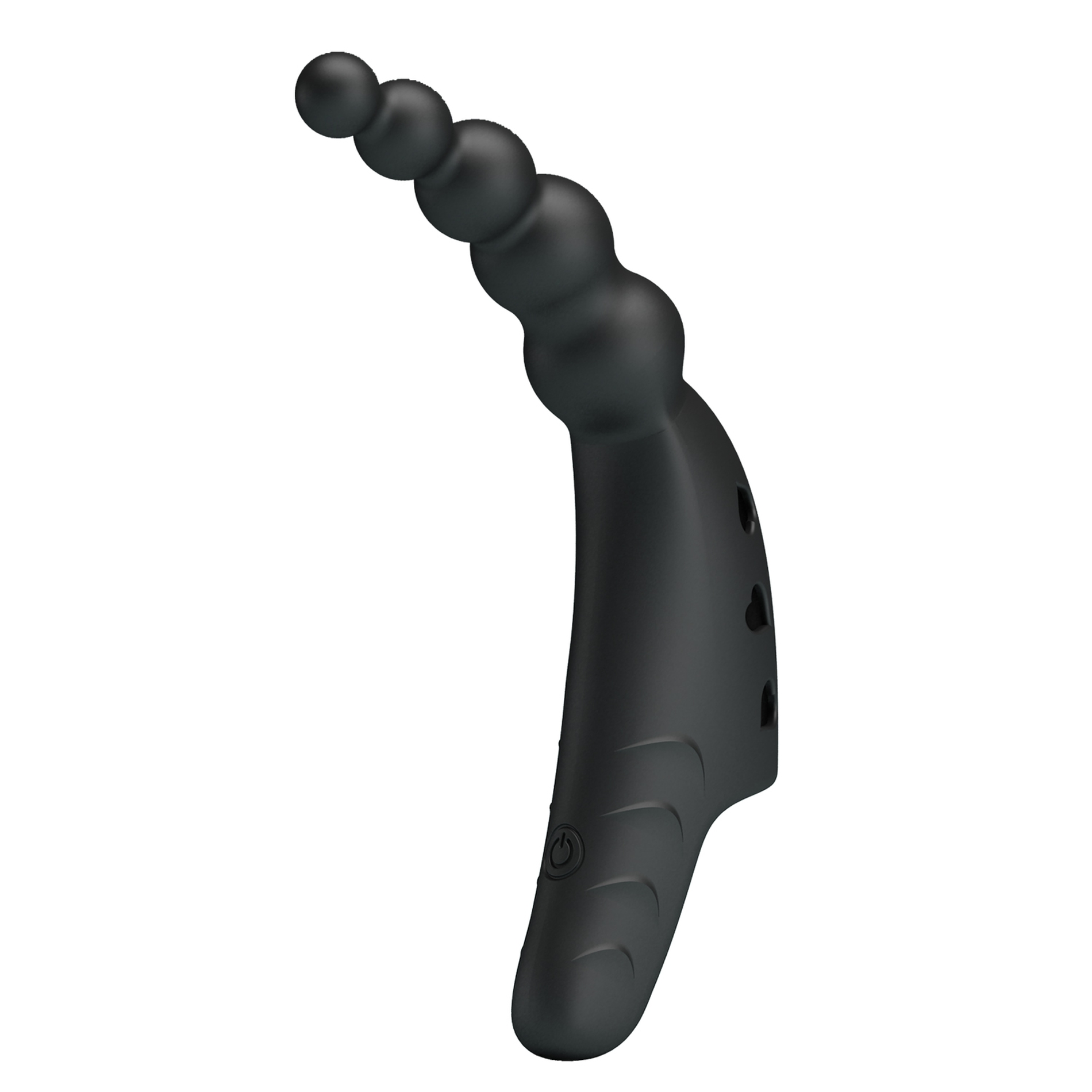 Pretty Love - Pretty Love Jordin Beaded Finger Vibe - Black - Vibrators