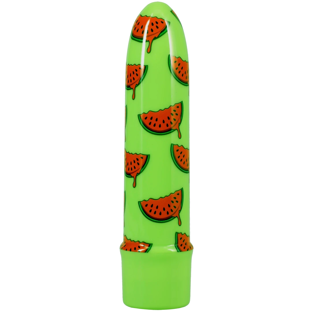 Doc Johnson - Goodhead - Buzz Buddies - 5 Inch Muti-Speed Vibe Watermelon - Vibrators