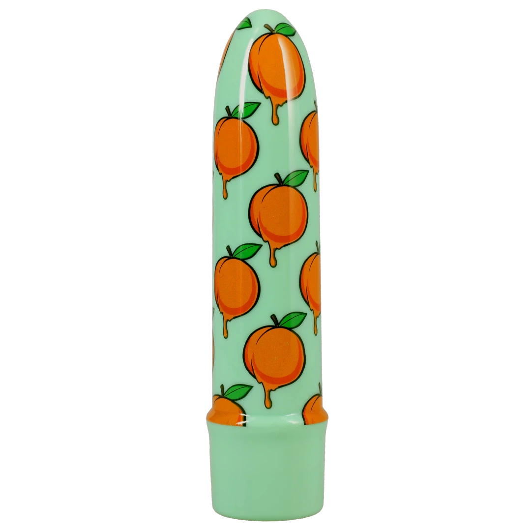 Doc Johnson - Goodhead - Buzz Buddies - 5 Inch Muti-Speed Vibe Peaches - Vibrators