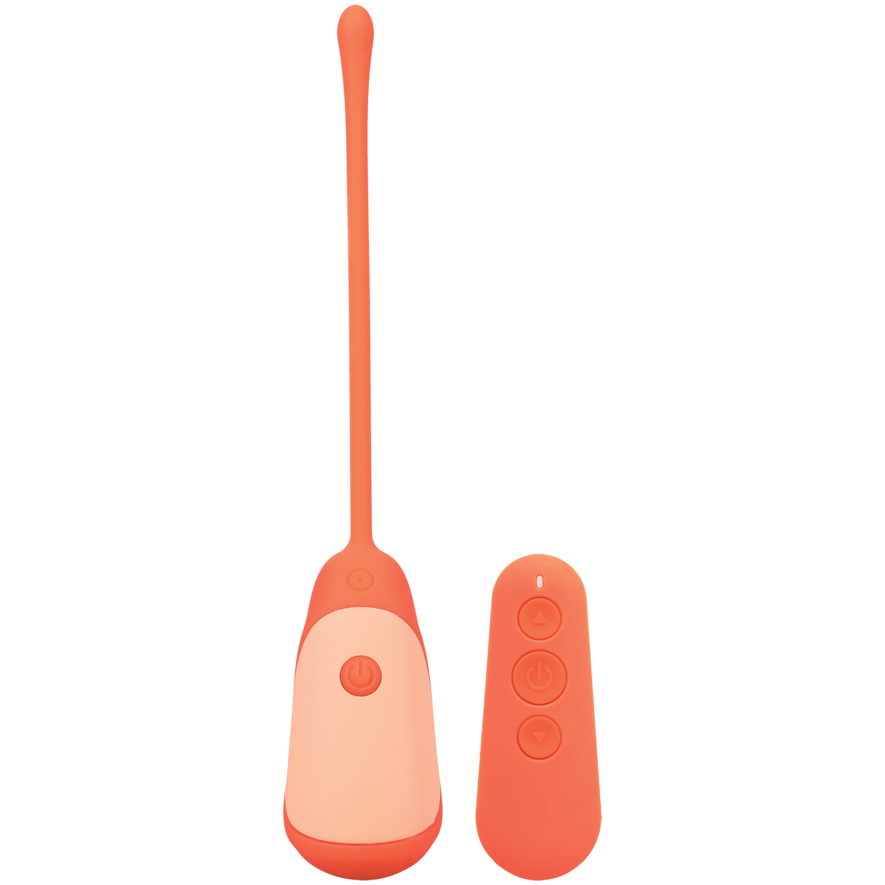 Doc Johnson - Mood - Play - Vibrating Egg With Remote Orange - Vibrators