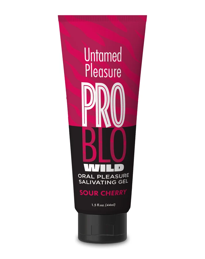 Little Genie - Problo Wild, Oral Pleasure Salivating Gel, Sour Cherry 1.5oz - Lubricants, Creams & Glides