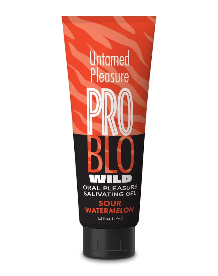 Little Genie - Problo Wild, Oral Pleasure Salivating Gel, Sour Watermelon 1.5oz - Lubricants, Creams & Glides