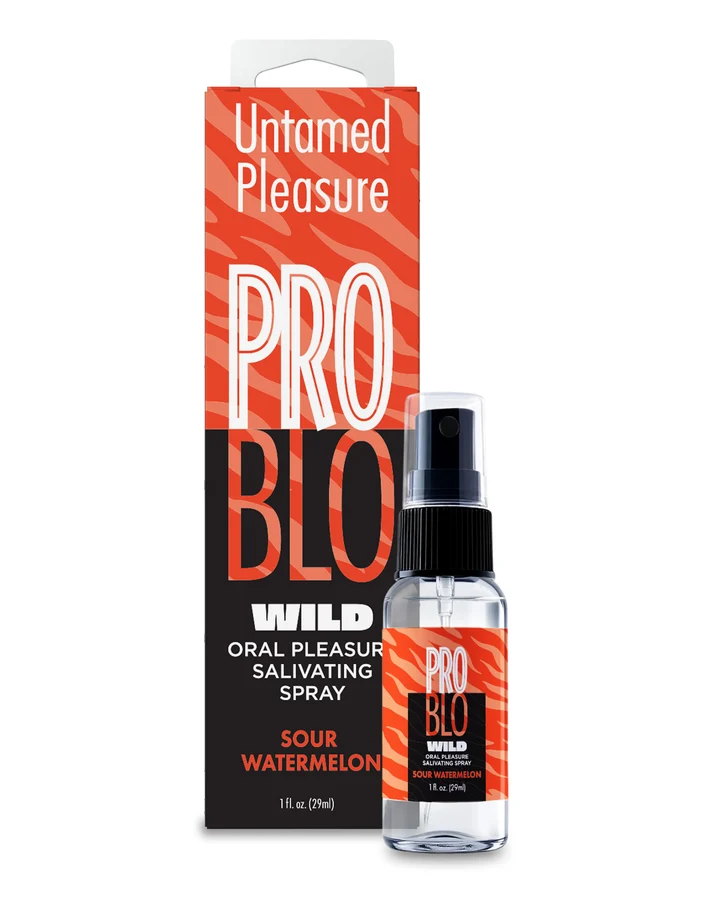 Little Genie - Problo Wild, Mouthwatering Salivating Spray, Sour Watermelon 1oz - Lubricants, Creams & Glides