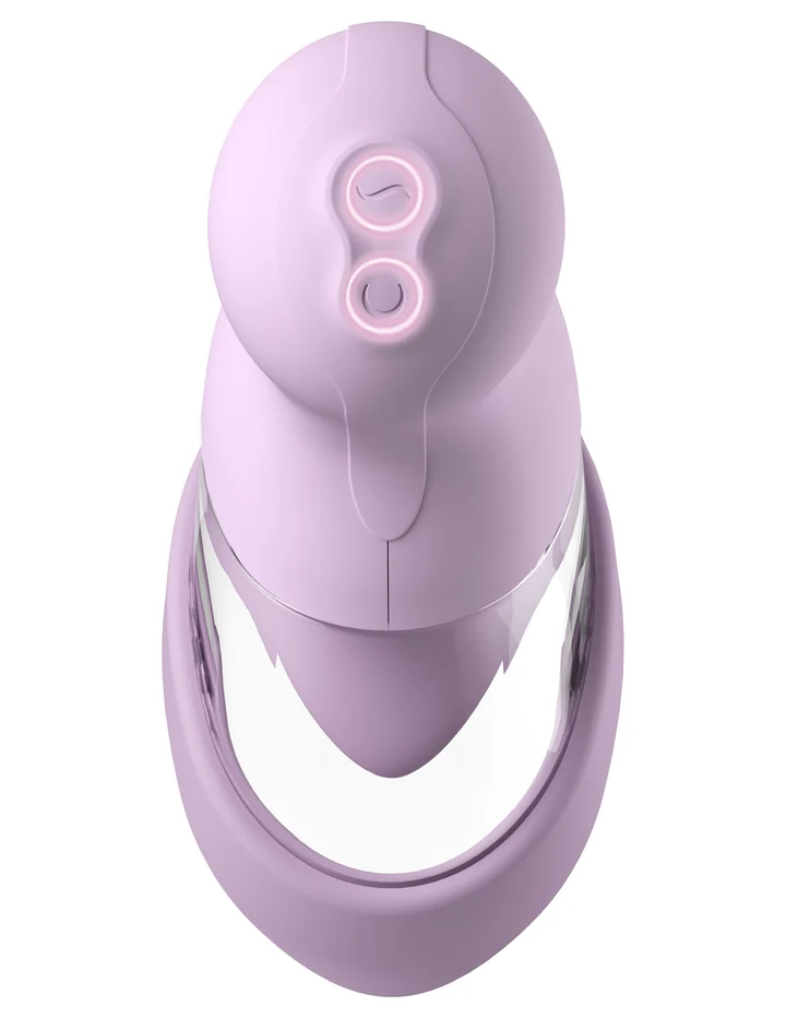 Pipedream - Fantasy for Her Veloura Touch Pleasure Pump - Purple - Clit Stimulators