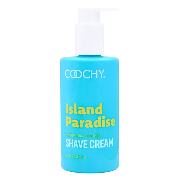 Classic Brands - Coochy Shave Cream Island Paradise 8 Fl Oz 237 ml - Bath & Body