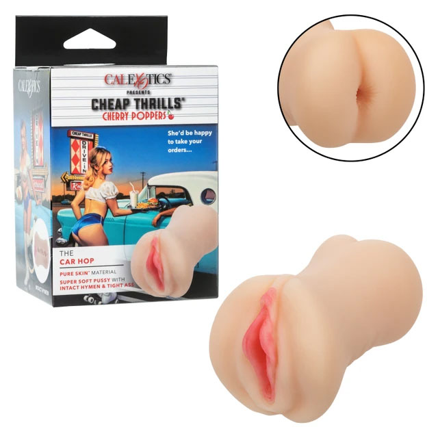 CalExotics - Cheap Thrills Cherry Poppers the Car Hop Ivory - Masturbation Aids for Males