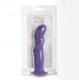 Riley Silicone Swirled Dong - Neon Purple Image